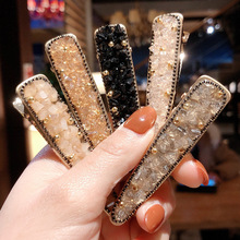 New fashion Luxury Shiny Crystal Hairpins For Women Girls Elegant Hair Clips Barrettes Party Hair Accessories Headwear 2024 - buy cheap