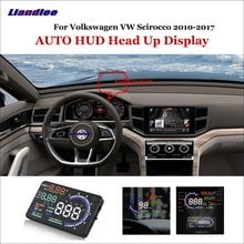 Liandlee-pantalla HUD para coche, proyector Digital, Detector de consumo de combustible y kilometraje, VW para Volkswagen Scirocco 2010-2017 2024 - compra barato