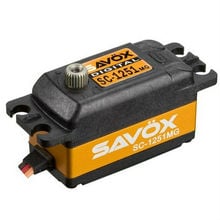 SAVOX-Servo Digital de alta velocidad para coche teledirigido, bajo perfil, de Metal, 1:8, 1:10, SC-1251MG 2024 - compra barato