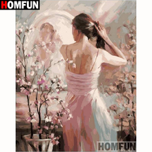 HOMFUN Full Square/Round Drill 5D DIY Diamond Painting "Beauty character" Embroidery Cross Stitch 5D Home Decor Gift A18167 2024 - buy cheap