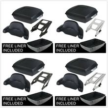 Motorcycle Chopped Trunk Backrest Rack For Harley Tour Pack Street Touring Electra Glide 14-18 2024 - buy cheap