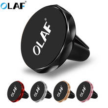 Olaf Magnetic Car Phone Holder Car Outlet Air Vent Magnet Phone Holder For iphone 7 6S Plus Support Mobile Cell Phone in Car GPS 2024 - buy cheap