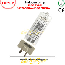 Litewinsune-lámpara halógena GY9.5 230 K, 300 V, 500W, 650W, 1000W, 3200 W, envío gratis 2024 - compra barato