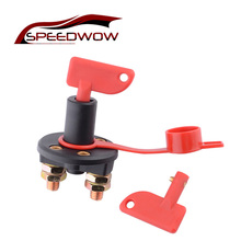 SPEEDWOW Car Battery Switch High Current Battery Disconnect Isolator Cut Off Switch For Marine Auto ATV Vehicles Interior Parts 2024 - buy cheap