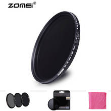 Professional Zomei 67mm 72mm 77mm ND ND4 Filter Neutral Density Filters Densidade Neutra Filtro for Canon Nikon Sony Camera Lens 2024 - buy cheap