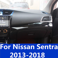 Guarnição para volante de carro, acessórios de decoração para painel de controle de alta qualidade e lantejoulas para nissan sentra entre 2013 e 2018 2024 - compre barato