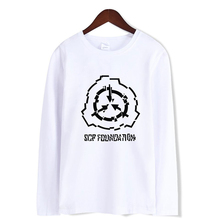 Spring Autumn Scp Foundation T-shirts Fashion Men Women T Shirts Casual Tee Shirt Long Sleeve T-shirt Harajuku Sweatshirts Tops 2024 - buy cheap