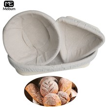 Meibum-cesta de mimbre para fermentación, cestas de masa de pan de campo de varias formas, Baguette, Banneton, prueba de Brotform 2024 - compra barato