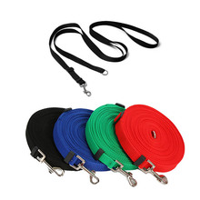Solid Color Nylon Weaving Pet Dog Leashes Outdoor Walking Playing Training Dogs/Cats Harness Leads Leash 1.5M 1.8M 3M 4.5M 6M 2024 - buy cheap