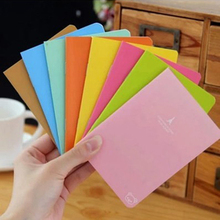 2PCS South Korean candy colors A6 Notebook Diary Book Exercise Composition Notepad Escolar Papelaria Gift Stationery 2024 - buy cheap