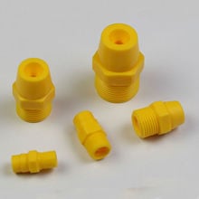 ( 20 pcs/lot ) 1/8" 1/4" 3/8" 1/2" 3/4"Plastic solid full cone spray nozzle,Industrial / factory cleaning, dust removal nozzle 2024 - buy cheap