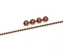DoreenBeads Copper Tone Smooth Ball Chains Findings 2.4mm 10M (B10827), yiwu 2024 - buy cheap