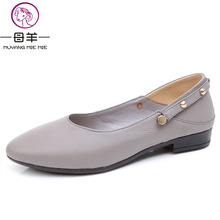 women flats shoes women genuine leather casual flat shoes ladies ballet flats Ladies shoes women loafers plus size 2024 - buy cheap
