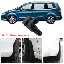 Protetores de lama moldados resistentes premium, 4 unidades, para vw sharan 2010-2015 2024 - compre barato