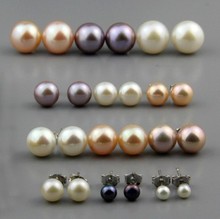 CHEAP HOT SALE PROMOTION!!! MIX SIZE/COLOR Freshwater Pearl Earrings Stud Earrings Beautiful Jewelry for Females 2024 - buy cheap