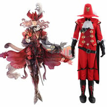 Disfraz de Final Fantasy Red Mage para adulto, conjunto completo, talla única, personalizado 2024 - compra barato
