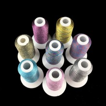 Simthread 8 Colorful metallic embroidery quilting/sewing thread suitable for machine /hand sewing 2024 - buy cheap