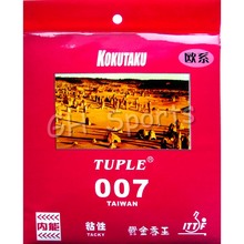 KOKUTAKU TUPLE 007 (TENSION) Tacky Pips-in Table Tennis (PingPong) Rubber With Sponge 2024 - купить недорого