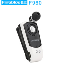 Fineblue F960 Bluetooth наушники Беспроводной Handsfree гарнитура с микрофоном Звонки напомнить износ вибрации клип водителя 2024 - купить недорого