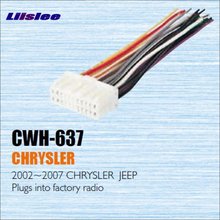 Car CD DVD Player Power Wire Cable Plug For Chrysler 2002-2007 Plugs Into Factory Radio / DIN ISO Female 2024 - buy cheap