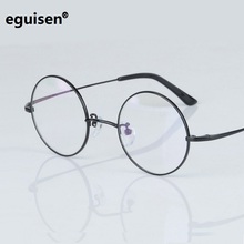 Gafas de sol redondas de titanio para hombre y mujer, montura de gafas para miopía, ordenador, gafas de lectura, ancho-136 2024 - compra barato