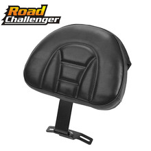 Motorcycle Backrest Black Adjustable Plug In Driver Rider Seat Cushion Pad For Harley Fatboy Heritage Softail 2007-2019 2024 - buy cheap