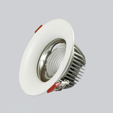 Free Shipping COB 15W High Power Led Downlights Warm Cold White Recessed Ceiling downLights With Led Drivers AC85-265V 2024 - buy cheap
