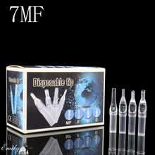 100pcs Disposable Short Tattoo Tips 7MF Clear Plastic Magnum Diamond Tattoo Tips Tubes (7MF) Sterile Assorted For Tattoo Supply 2024 - buy cheap