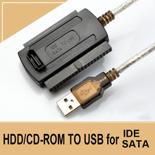 Опционально 3 в 1 взаимный обмен данными между компьютером и периферийными устройствами 2,0 IDE / SATA 2,5 ", 3,5" жесткий диск HDD SSD IDE / SATA 480 МБ/с. данных Интерфейс кабель с адаптером для конвертера 2024 - купить недорого