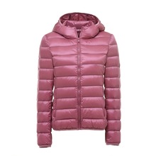Winter Down Jacket Women Female Ultra Light 90% White Duck Down Coats Jacket Ladies' Parka Spring Hooded Quality Brand Windproof 2024 - buy cheap