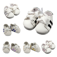 1pair 4.5*2.7cm fashion sport BJD doll shoes for 14inch doll mini Girls Shoes suitable EXO doll Dress Accessories 2024 - buy cheap