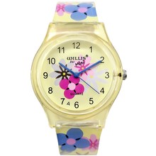 Relógio infantil de silicone wunisex, mini relógio com pulseira de silicone à prova d'água fashion para meninas 2024 - compre barato