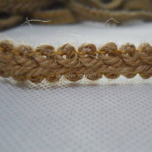 Diy craft rope cloth art decoration material accessories weaving jute rope flat fancy hemp rope lace 1.5cm wide 10M/Lot 2024 - buy cheap