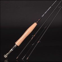 Hi.Whale High carbon fly fishing rod 2.4 m 2.58 meters 4 section line wt 3/4 4/5 fly rod fishing tackle 2024 - buy cheap