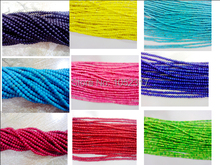 Wholesale 4mm Bead Length 40cm Strand Bead Howlite stone Round Bead Loose Bead GIFT 10 Colors 2024 - buy cheap