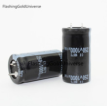 250V 1000UF 1000UF 250V   Electrolytic Capacitor  volume 25x50 best quality 2024 - buy cheap