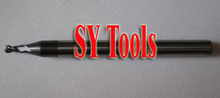 10 piezas de 1,2mm 2 Flutes herramientas de fresado cortador de bola de punta de molino CNC enrutador brocas hrc55 R1.2 * 6*6 * D3 * 50 2024 - compra barato