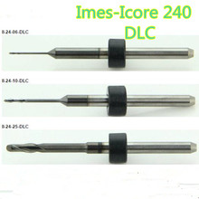 5 PCS/lot Dental Zirconia Tungste Carbide Milling Bur Machine Imes-Icore 240 System DLC 0.6/1.0/2.5mm Length 48mm Zirconia Block 2024 - buy cheap