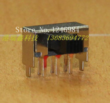 Interruptor electrónico de palanca pequeña, pinza deslizante horizontal, CC, interruptor de corriente continua, SK-22F03-G6, 200 unids/lote 2024 - compra barato