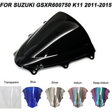 Ветровое стекло для мотоцикла 11-16 Suzuki GSXR600 GSXR750 2011 2012 2013 2014 2016 2024 - купить недорого