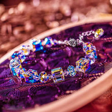 Fashionable Women Crystal Rhinestone Adjustable Bracelet Bangle Wedding Wristband Bridal Bracelets Gift 2024 - buy cheap