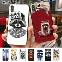raccoon Unique  Design phone case for iphone 11 12 Pro X Xs Xr Xs max 8 7 6 6S Plus 5 5S SE cass 12mini 2024 - buy cheap