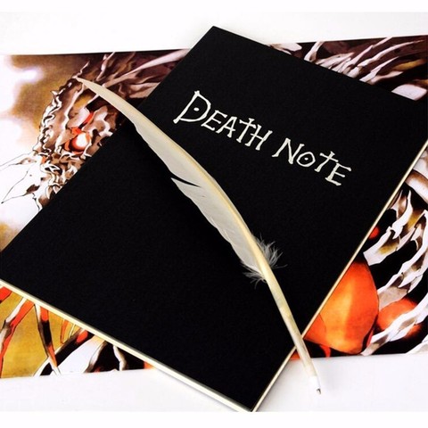 Good 2018 Planner Anime Death Note Book Lovely Fashion Theme Ryuk Cosplay Notebook New School Supplies Large Writing Journal 2022 - buy cheap