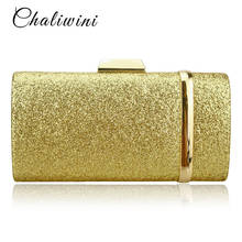 Chaliwini Women Clutch Bag Ladies Evening Bags Female Party Clutches Purse With Chain 2024 - buy cheap