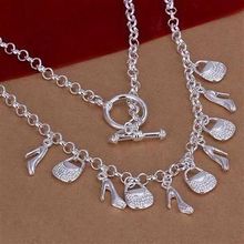 XLN006 Wholesale Charm Christmas Gifts Pendants Necklaces For Women Fashion Jewelry Shoes And Bag Pendants /acbaitia 2024 - buy cheap