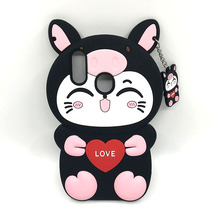 For Huawei P Smart 2019 Case Silicone Luxury 3D Cat Cartoon Couples Soft Phone Case For Huawei Nova 3 Nova 3i Case Back Cover 2024 - buy cheap