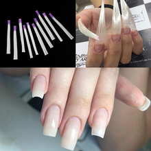 Fibernails-Extensión de uñas de fibra de vidrio, conjunto de extensiones de uñas acrílicas, puntas postizas, 10/30/50 Uds. 2024 - compra barato