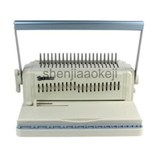manual A4 paper Comb binding machine 25sheets Punch 350sheets binding office document paper rubber ring binding machine 1pc 2024 - buy cheap