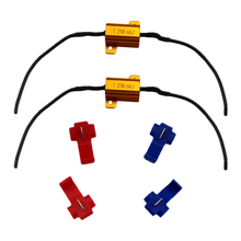 2 шт. (1 пара) 25 Вт 6Ohm фара нагрузочный резистор противотуманные лампы декодер LED быстрая гипервспышка сигнал поворота Противотуманные фары резистор 2024 - купить недорого