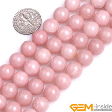 Natural Stone Round Pink Opal Beads For Jewelry Making Strand 15 inch DIY Bracelet Necklace Jewelry Loose Bead 6mm 8mm 10mm 12mm 2024 - buy cheap